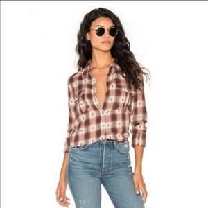 Paige button down flannel